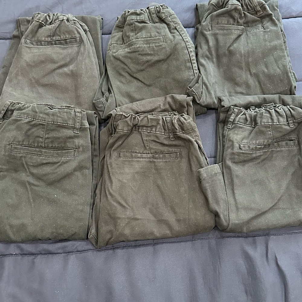 Bundle of Children’s Place Uniform Stretch Straight Chino Pants
